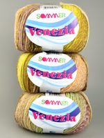 Strickwolle Farbverlauf Sommer Venezia 3 Knäuel 450g
