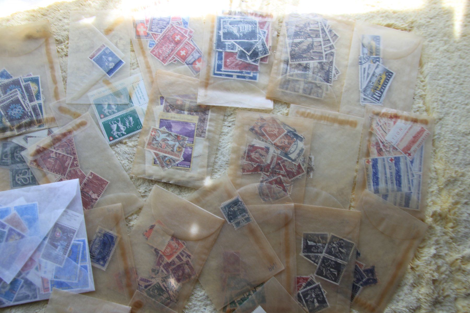 Tous les timbres: Grosse Schweiz Sammlung – D'occasion à Schlieren par Sternstunde2 8