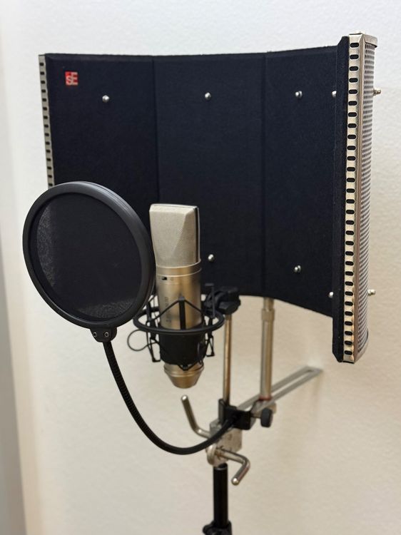 Rode NT2 Studio Mic, Reflexion Filter Pro, Popschutz (Gebraucht) in ...