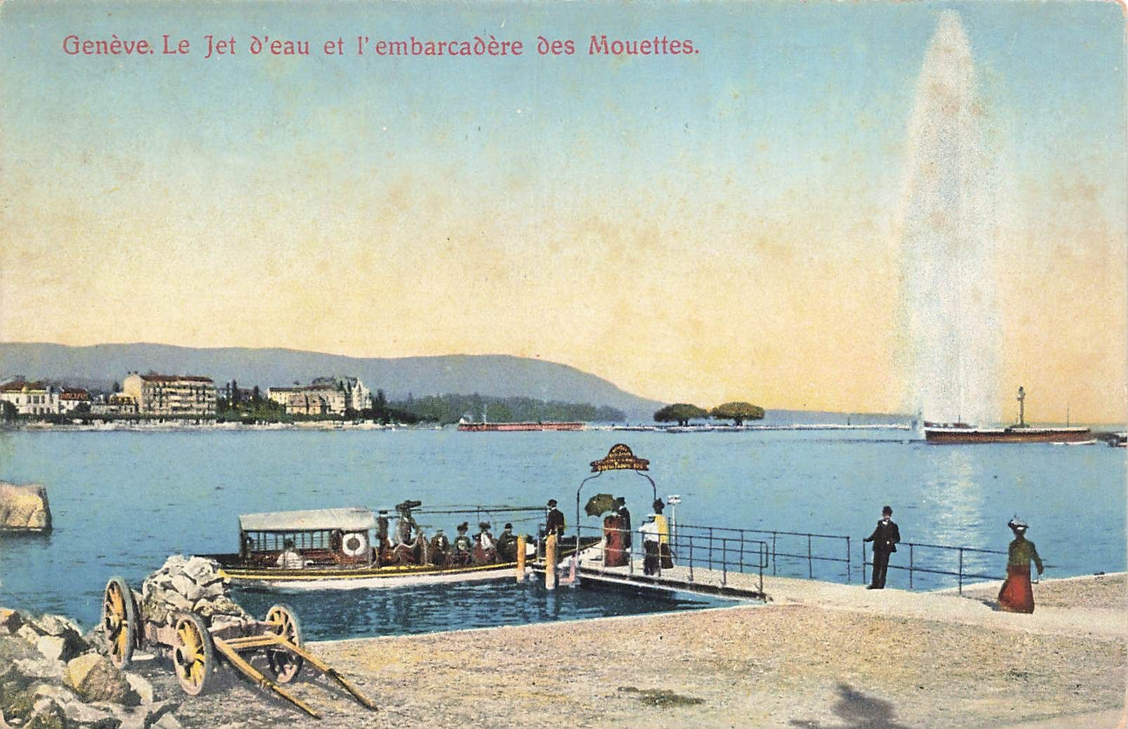 Cartoline postali: Geneve Battello Boot Schiff – Usato da Biasca venduto da Blenio71