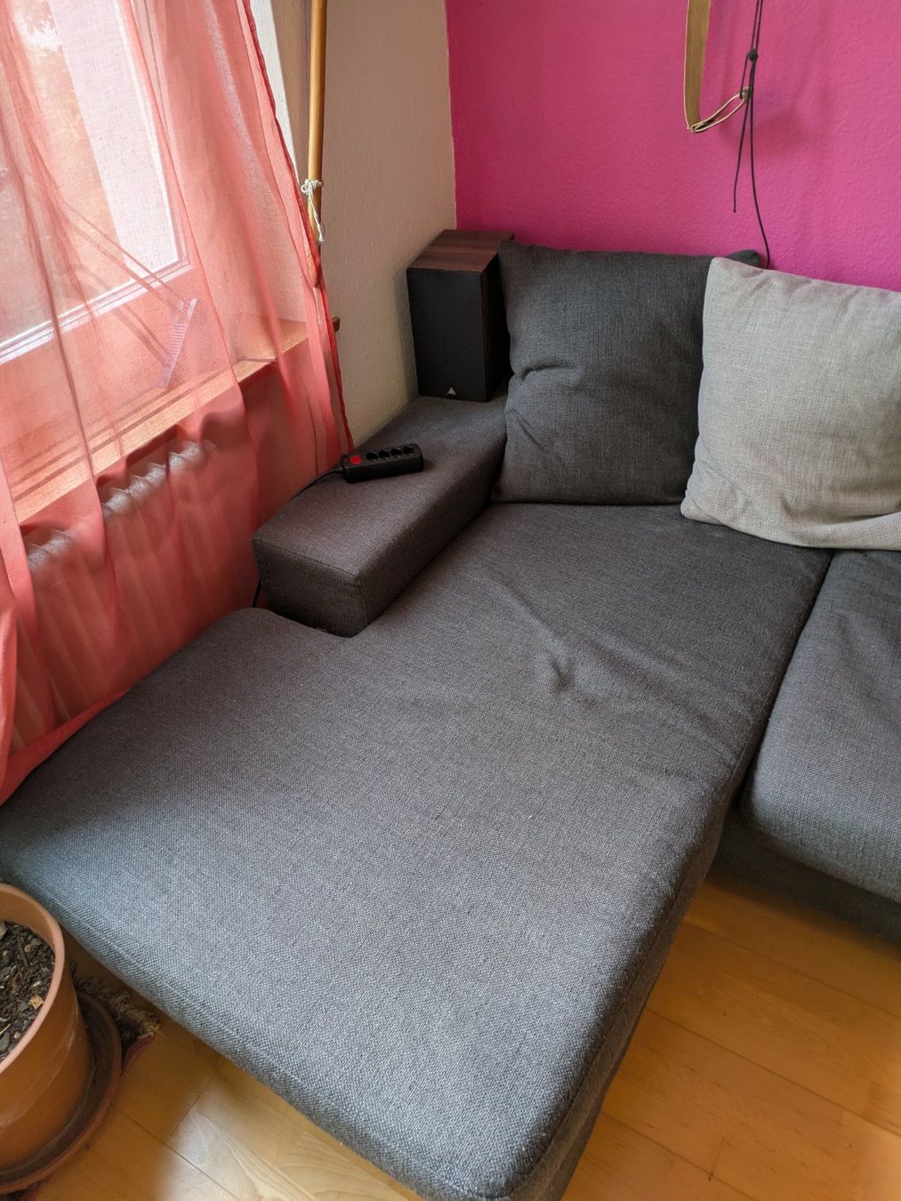 Sofas: Ecksofa dunkelgrau – D'occasion à Basel par Fred84b 3