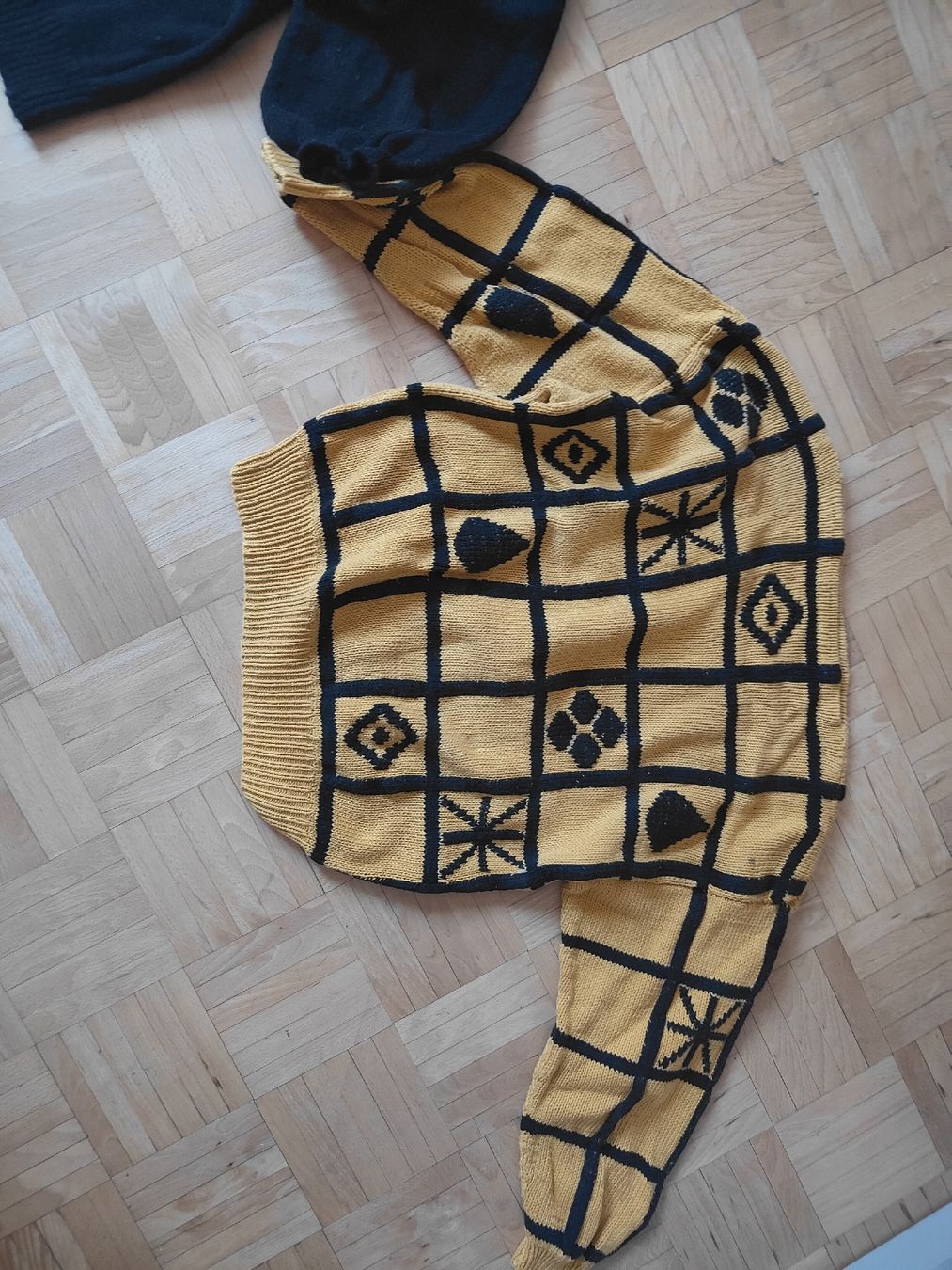 Maglioni & Felpe: Pull vintage original à motifs géométriques - Taille M – Usato da Biel/Bienne venduto da Edi5Roli3 4