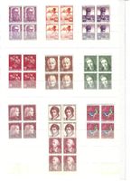 Pro Juventute Bloc de 4 - diverses années entre 1937 et 1957