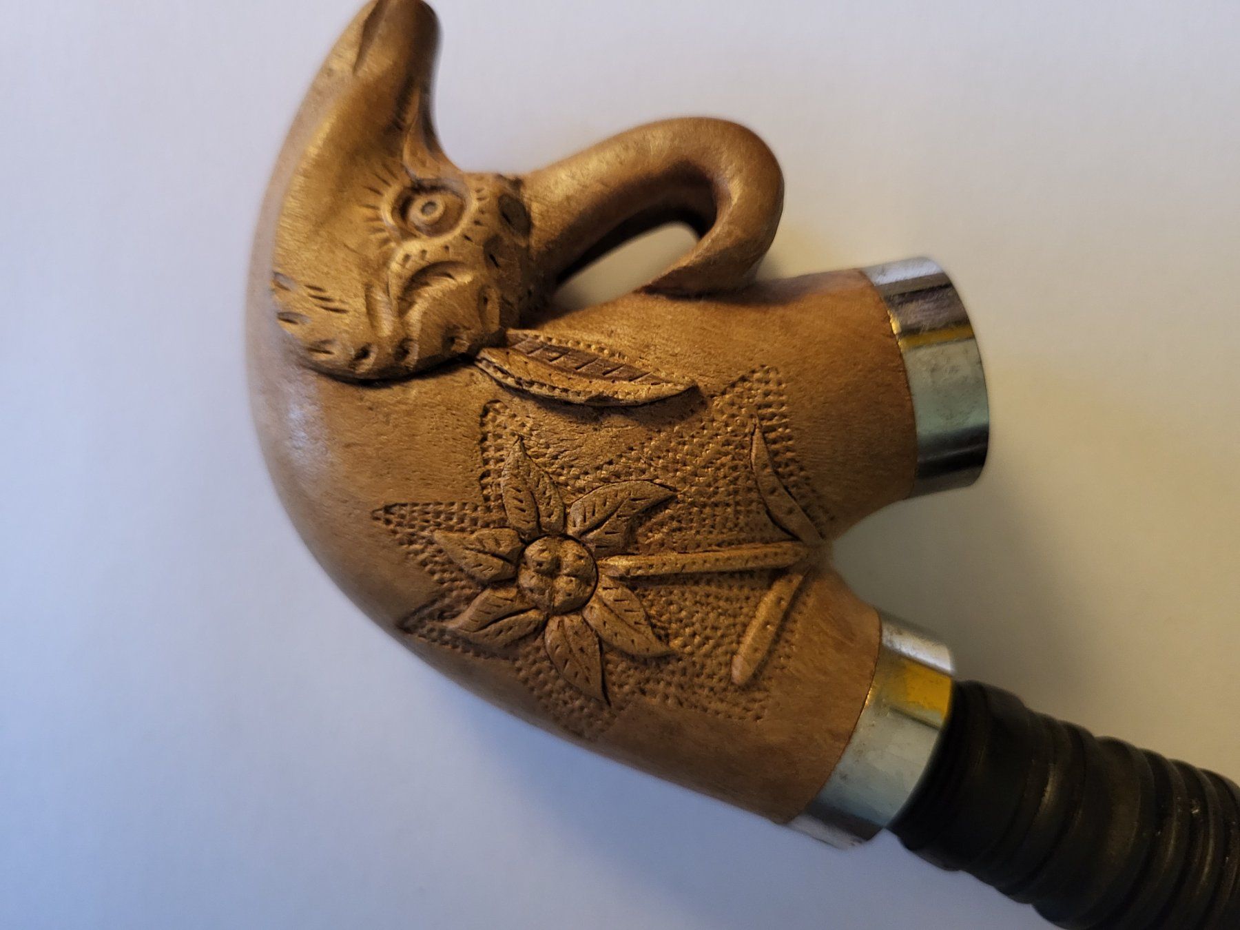 Pipe & Accessori: Ungebrauchte Taback pfeife holz schnitzerei gems steinbock – Nuovo (secondo la descrizione) da Turbenthal venduto da kai_6277 5