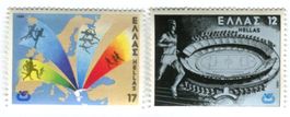Briefmarken "Sport". Griechenland