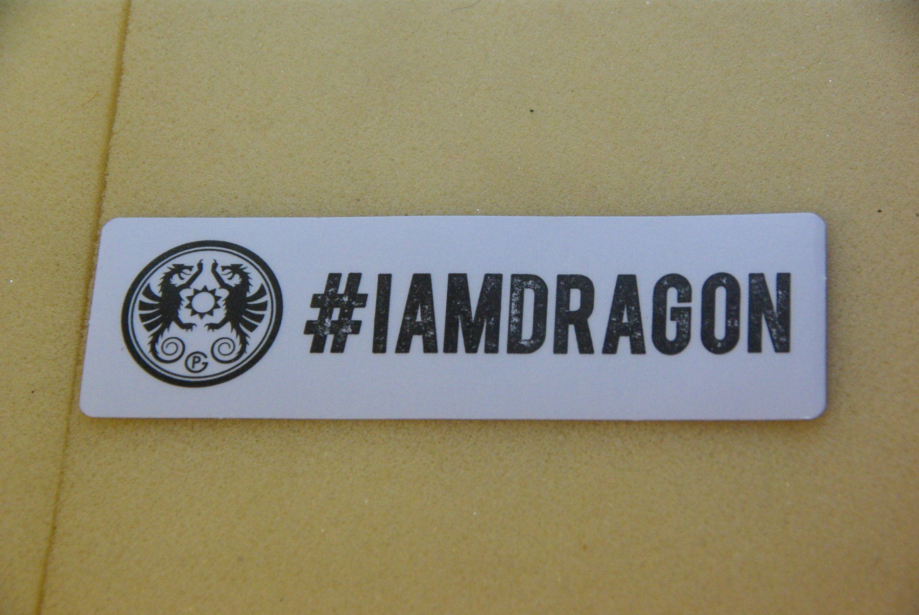 Aufkleber: Aufkleber: #iamdragon – Neu (gemäss Beschreibung) aus Herisau von Cevianer1844