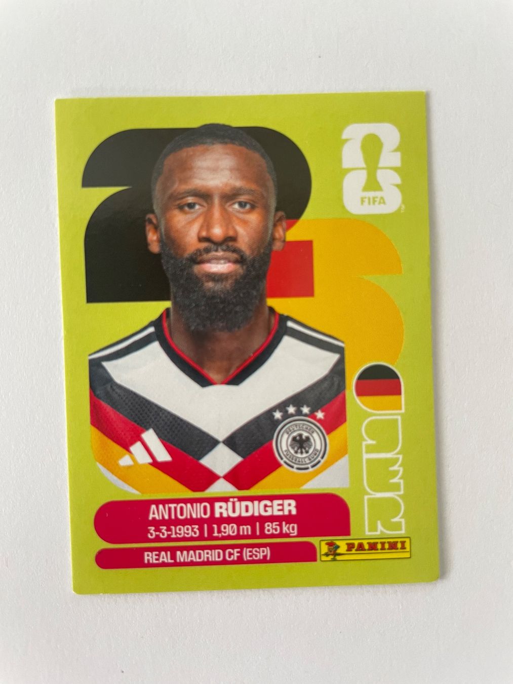 Panini Cartes à collectionner: Panini WC 2026 GER 6 Rüdiger – Neuf avec emballage d'origine à Aesch ZH par lawas