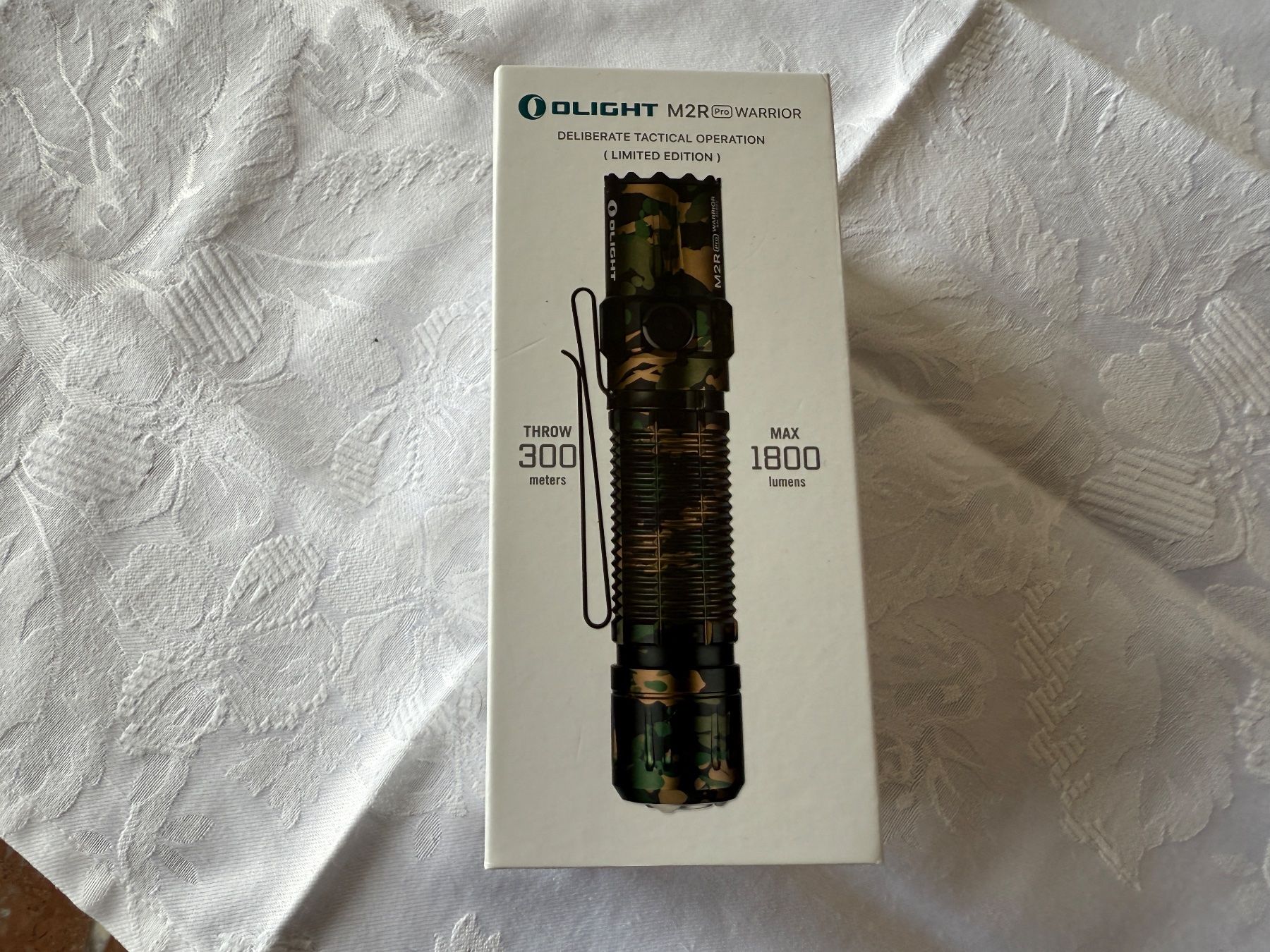 Olight Lampade: OLIGHT M2R Pro WARRIOR  TACTICAL OPERATION LIMITED Edition – Nuovo e nell'imballaggio originale da Worblaufen venduto da Sissi10