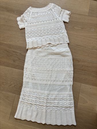 Sommer Set aus Top und Rock von Marc Cain