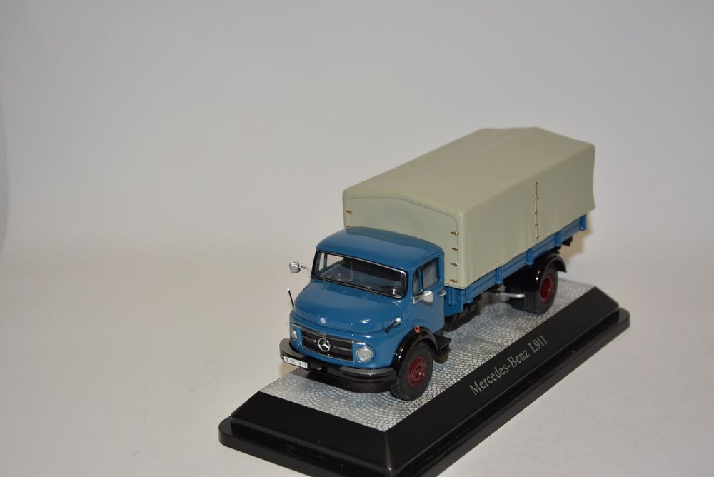 Modèle Réduit Mercedes-Benz L911 1963 Bâché - échelle 1:43 Premium ClassiXXs - Série Limitée