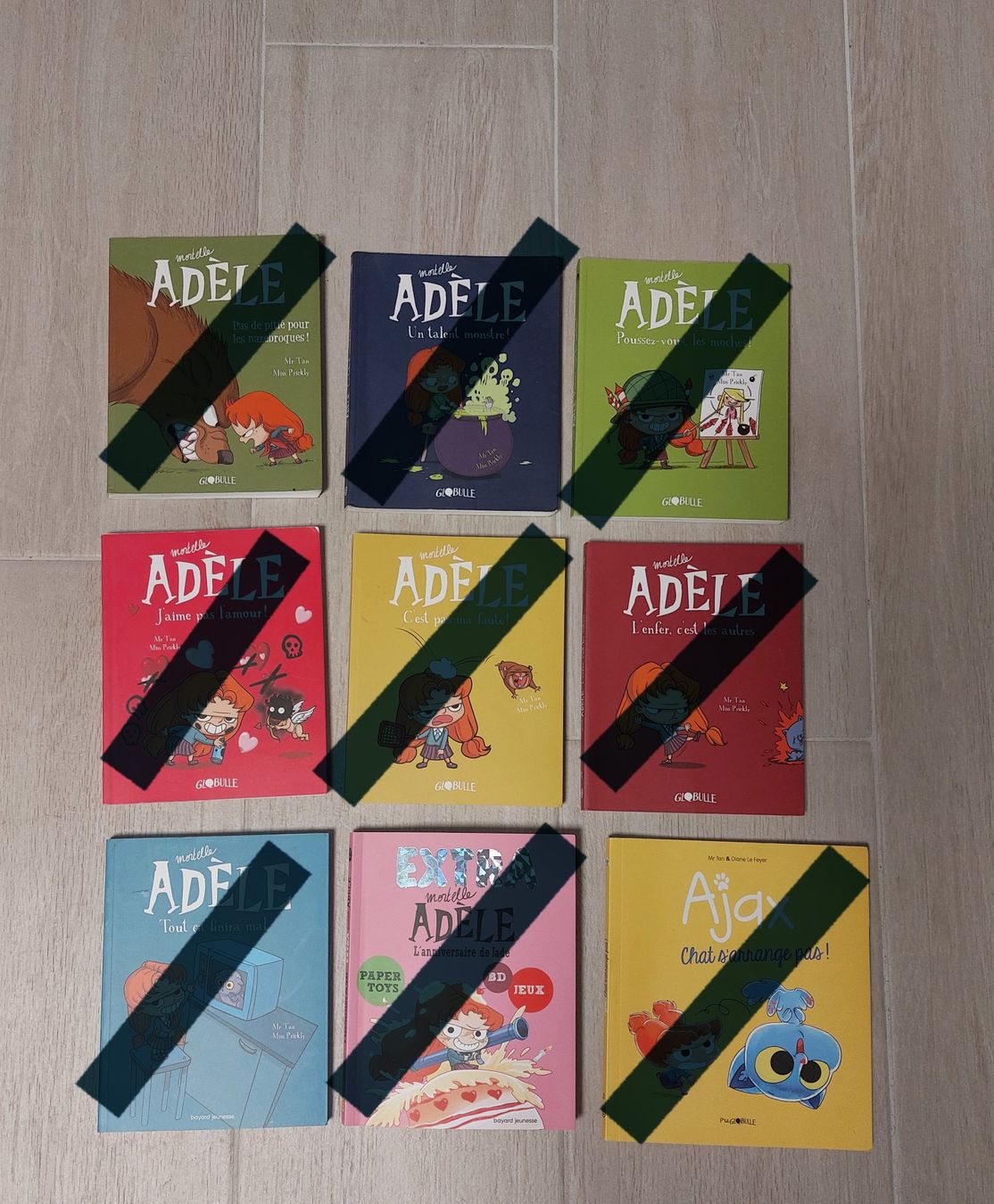 BD: Livre "Mortelle ADÈLE" – Neuf (Voir description) à Villars-le-Terroir par isa_27br 2