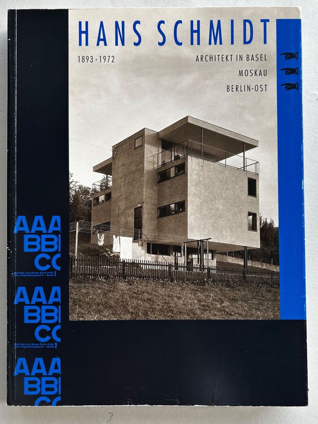 Libri: Hans Schmidt Architekt in Basel Moskau Berlin-Ost – Usato da Zürich venduto da Coffeetable88