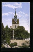St. Chrischona, Kirche mit Zugangstreppe
