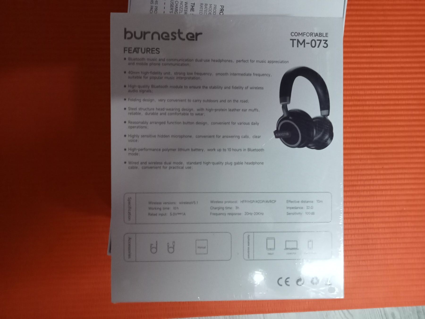 Cuffie: Burnester Wireless Headphone neu orginal verpackt nur20 fr – Nuovo e nell'imballaggio originale da Riehen venduto da comic-huesli 1