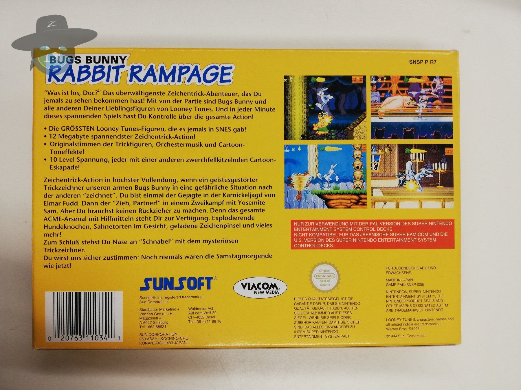 Nintendo Spiele: Bugs Bunny - Rabbit Rampage / Super Nintendo SNES – Gebraucht aus St. Gallen von zorro_dc 1