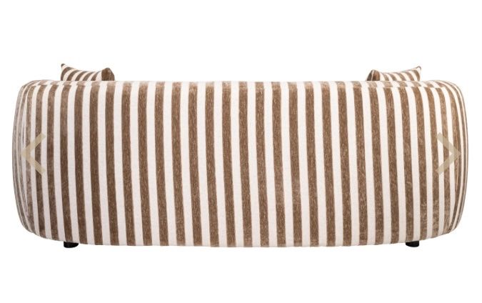 Sofas: RICHMOND INTERIORS** Sofa Luxandra stripes sand – Neu und originalverpackt aus Ruswil von Miami-2026 5