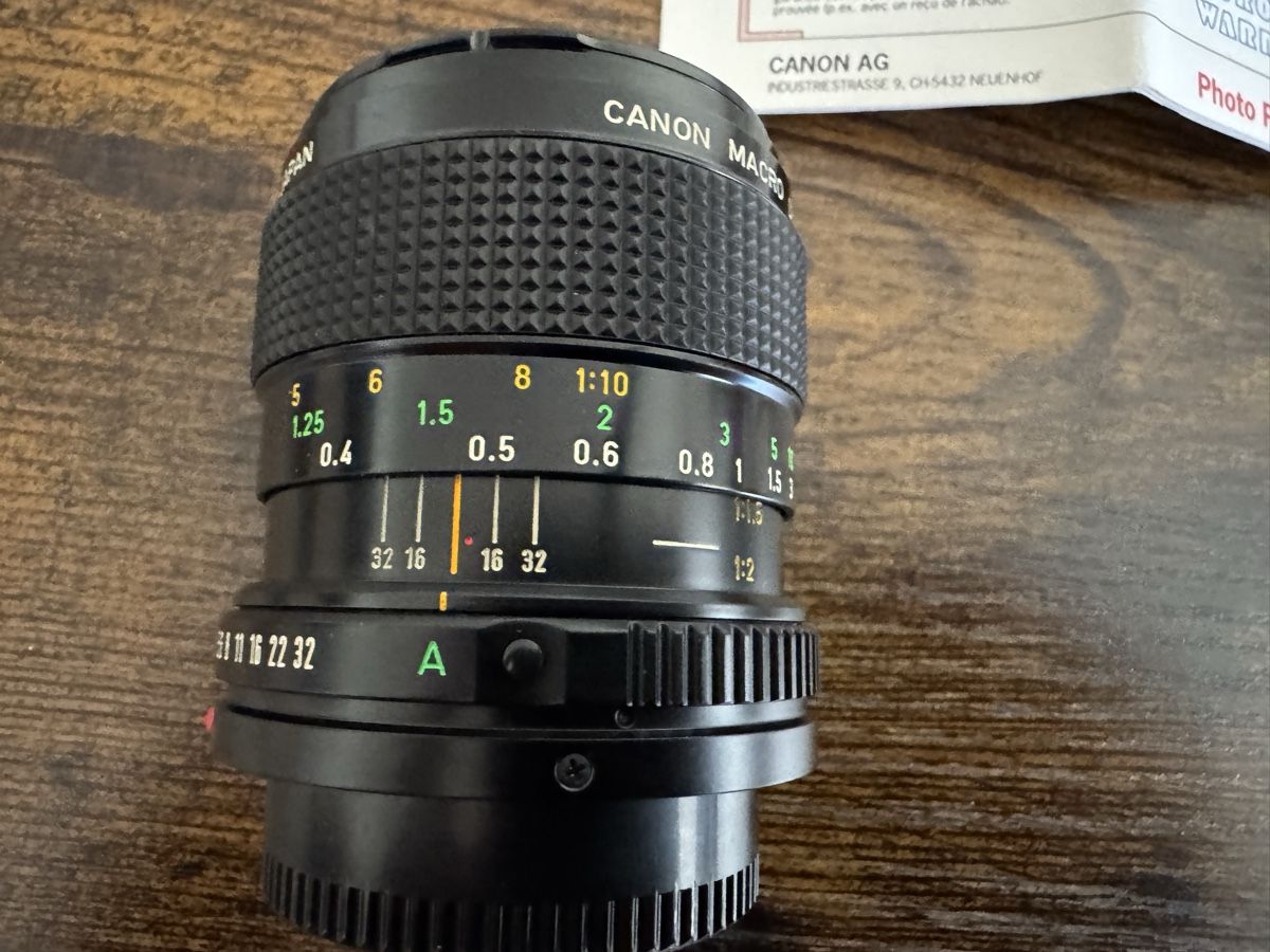 Canon Objectifs: Canon fd machro 50/1:3.5 objektiv – Neuf avec emballage d'origine à Zunzgen par milesdavis76 4