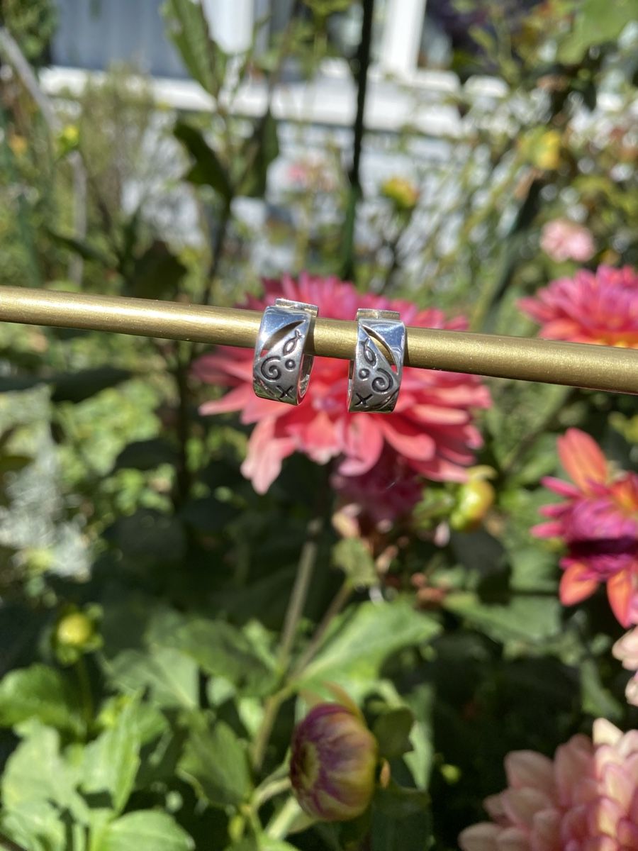 Boucles d'oreille: Echt Silber Ohrringe  – D'occasion à Hünenberg par a.u.849 2