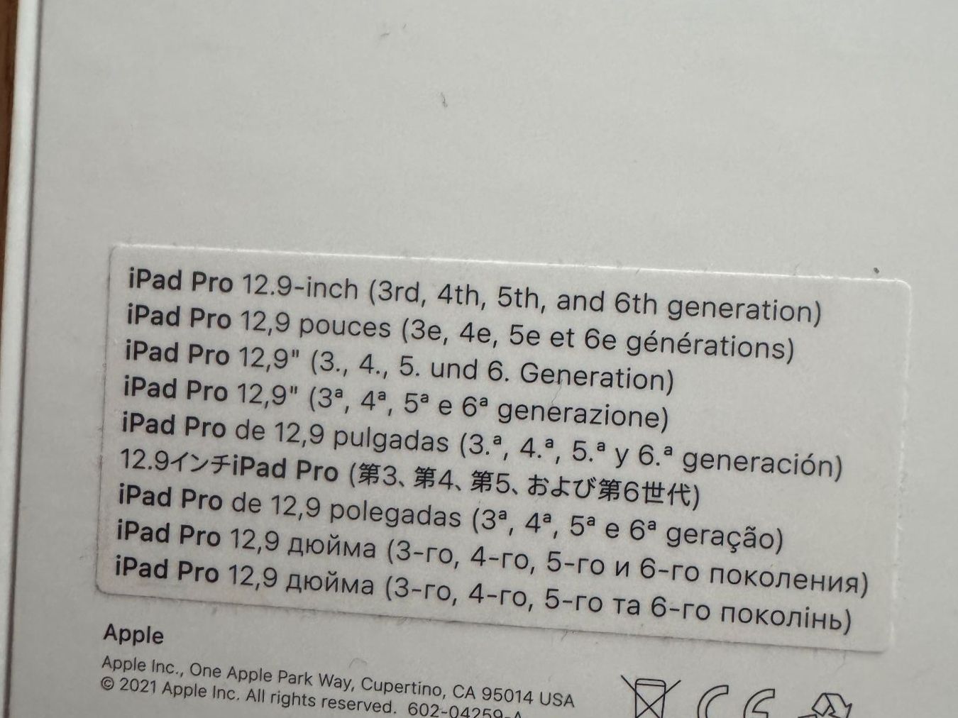 Apple Claviers: Magic Keyboard iPad Pro 12.9 - CH layout - Top - OVP – D'occasion à Zürich par bruno0470 1