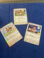 Pokemon 30th 3mal Eevee 116/128, 117/128, und 118/128 EN
