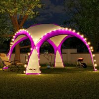 LED Event Pavillon 3,60 m Pink