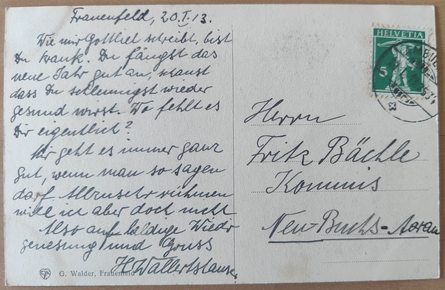 Cartoline postali: Frauenfeld Schlossplatz um 1910 – Usato da St. Erhard venduto da Chaeferli6 1