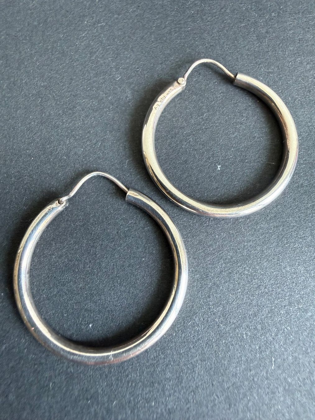 Boucles d'oreille: Silber Creolen 925 – D'occasion à Spiegel b. Bern par Rogger72 2