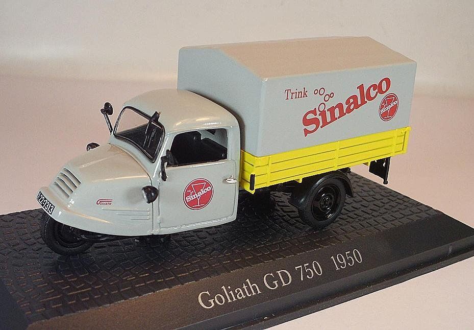 Modellautos: Goliath GD 750 Kleintransporter 1949-1955 hellgrau "Sinalco" – Neu und originalverpackt aus Gerlafingen von espero88