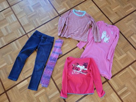 Kleiderpaket Ski Hose Gr. 124 / 128 5 Teile