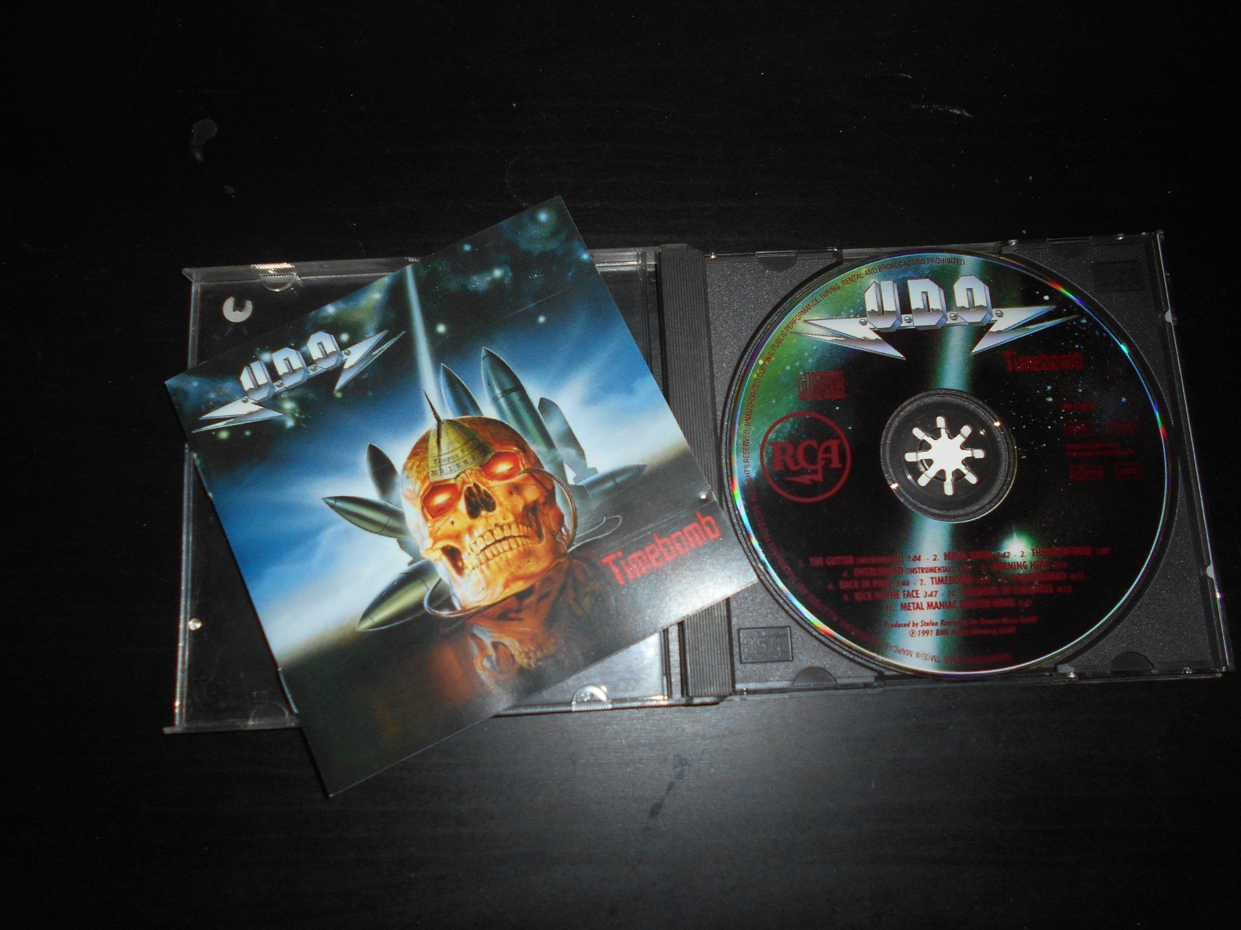 CD: U.D.O. – Timebomb / 1991 – Usato da Aarberg venduto da witchhunter01