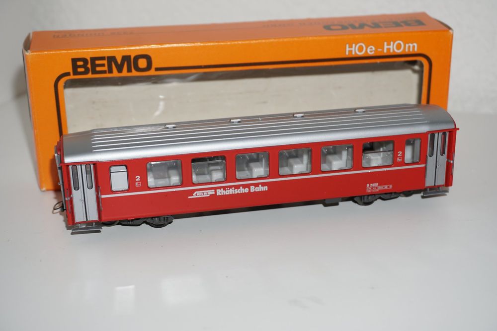 BEMO 3255 138 - RhB Bernina EW I B 2458 Rot 2.Klasse H0m | Kaufen Auf ...