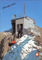 Säntis // Gipfel Bergstation Fernsehsender // Sommer