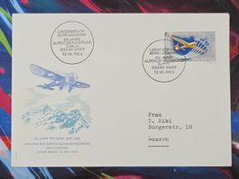 CL28 Enveloppe + Timbre Suisse 1963