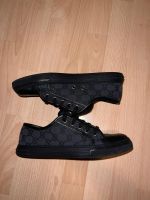 Gucci Sneakers Canvas GG Monogram Schwarz Grösse 42