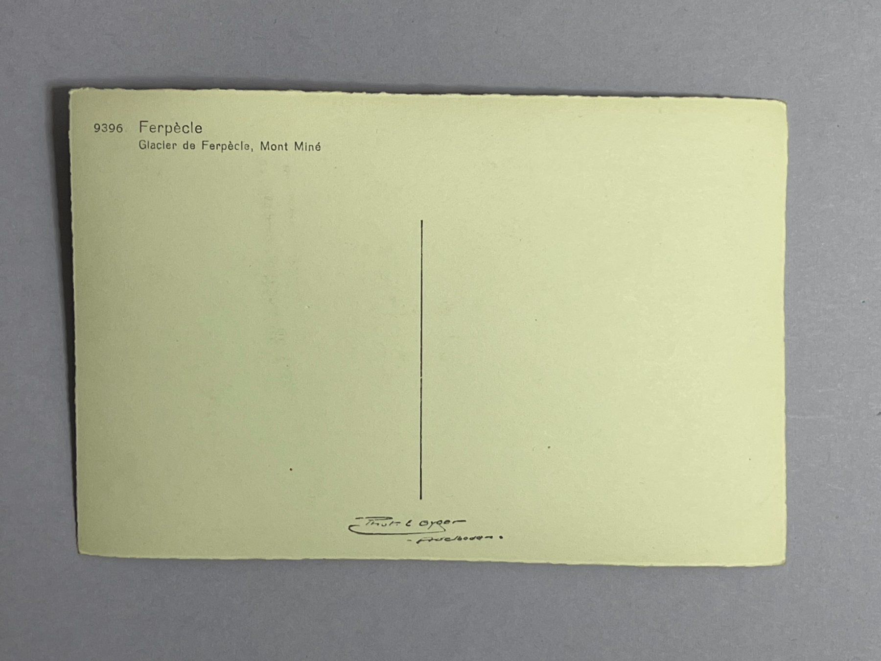 Cartes postales: Ferpècle – D'occasion à Steg VS par danwer74 1