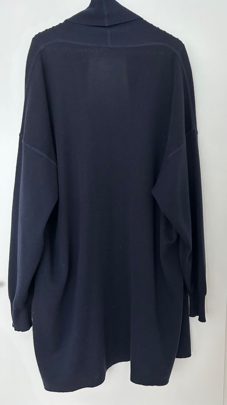 Jacken: Edle GISPA Strickjacke, Cardigan, Oversize,Gr.46, Dunkelblau – Gebraucht aus Horn von Resvi 2