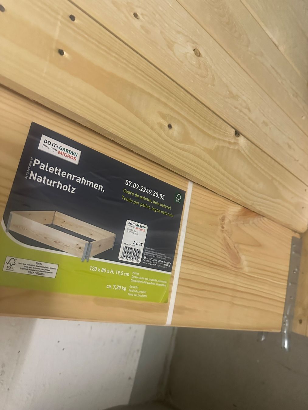 Regale: Palettenrahmen und Abdeckplatten – Neu und originalverpackt aus Zürich von Faetze0 1