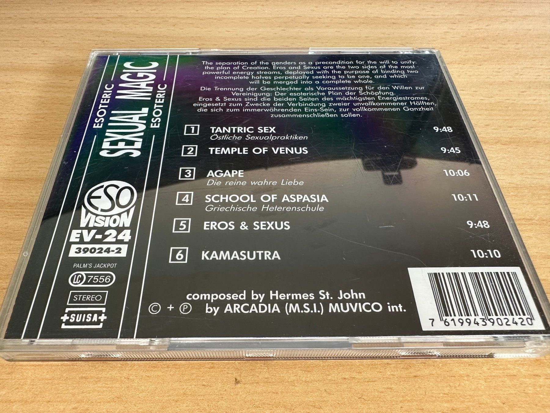 CD: Hermes St. John – Sexual Magic – Usato da Rikon im Tösstal venduto da Alpenmutz 1