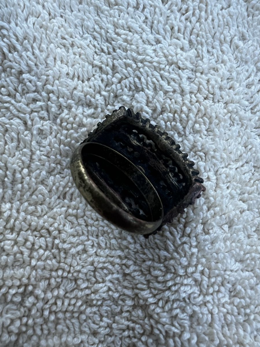 Anelli: Antikes böhmischer Granat Harem Ring  – Usato da Rorschach venduto da lvi_p29s 1