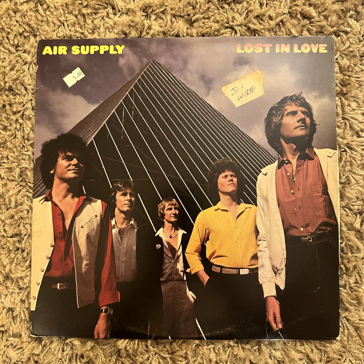 Dischi in vinile: Air Supply - Lost In Love LP – Usato da Viganello venduto da md__2rd2