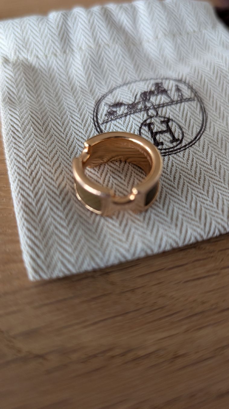 Hermès Anelli: Hermès  ring Olympe kleines Modell Grösse 51 – Nuovo (secondo la descrizione) da Biberstein venduto da ameliecimador 3