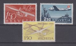 Timbres poste aérienne 41 - 42 - 45  neuf** 155.--