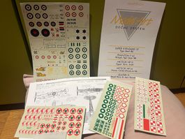 1:72 Decalbogen Model Art (F-4, Meteor, Seafire, S-Etendard)
