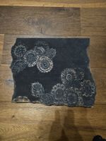 Antike Druckstock-Platte Blumenmuster Deko vermutlich 1915