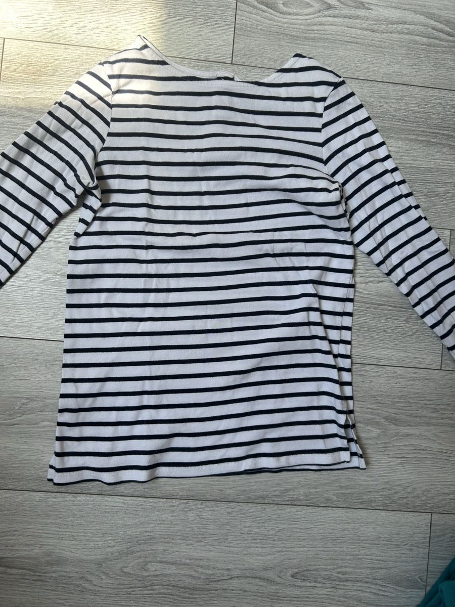 Top: Haut rayé blanc et bleu – Usato da Genève venduto da and_k79x