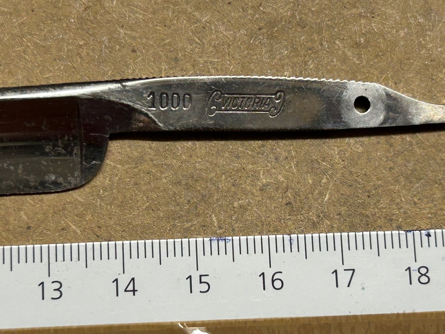 Rasoi & Lamette da barba: Rasierklinge ALT mit Hülle – Usato da hägendorf venduto da hsh4614 4
