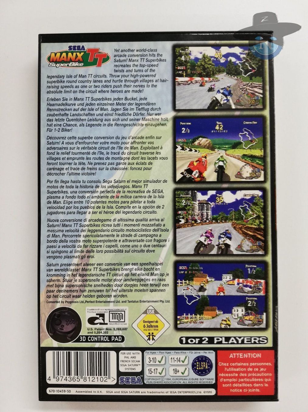 Sega Giochi: Manx TT / Sega Saturn – Usato da St. Gallen venduto da zorro_dc 1