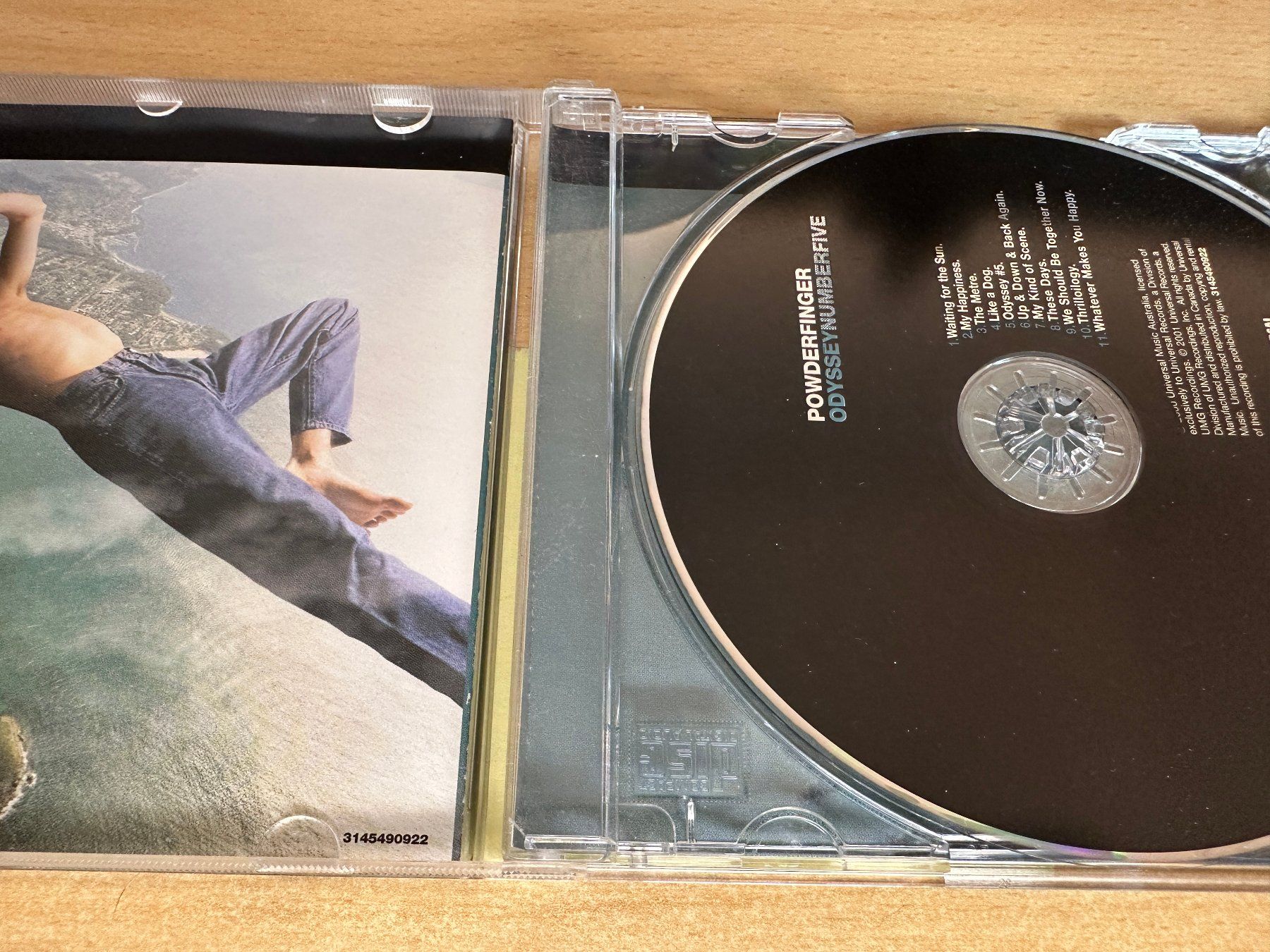 CDs: H8 Powderfinger – Odyssey Number Five – D'occasion à Rikon im Tösstal par Alpenmutz 2