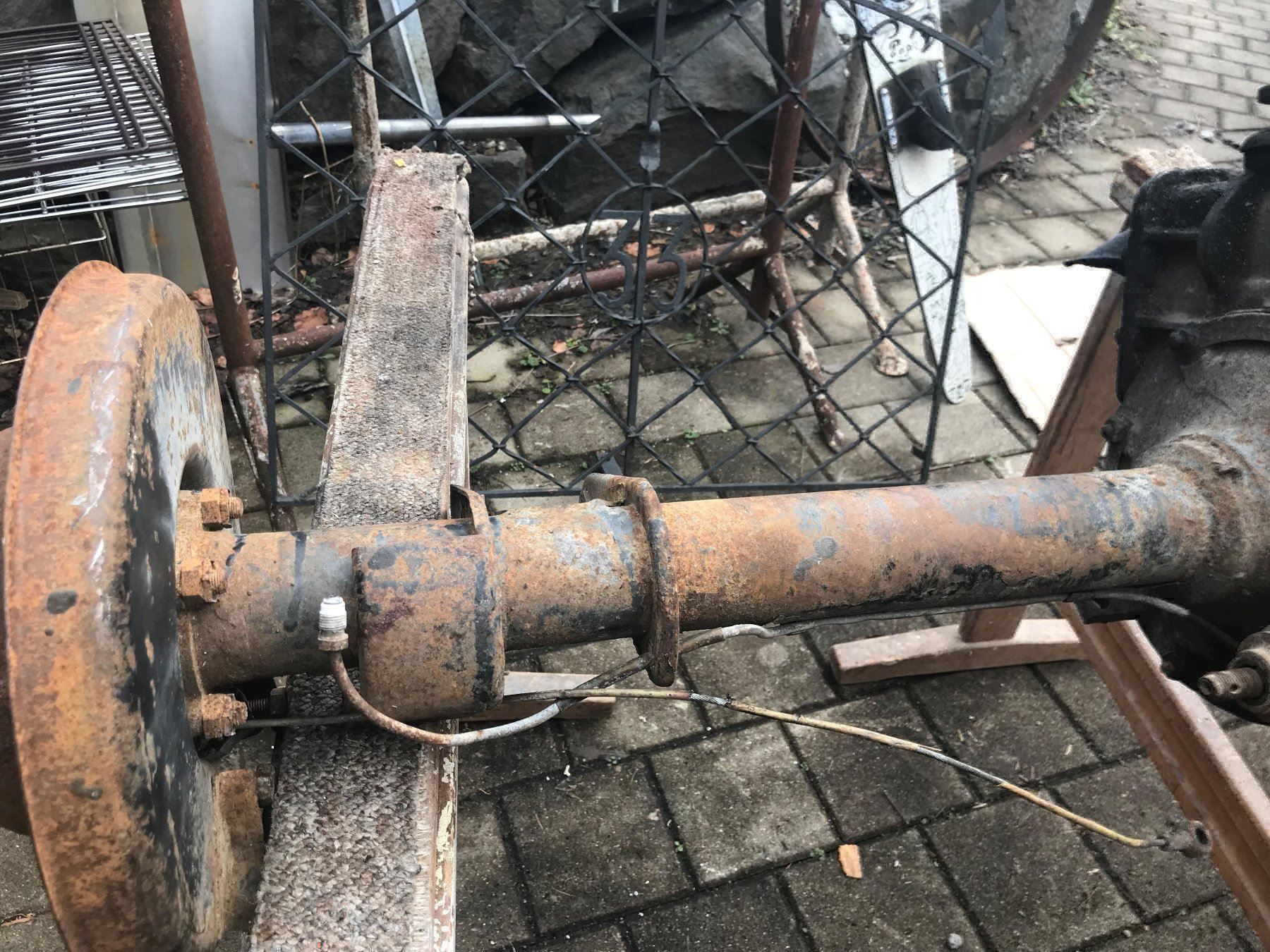 Alfa Romeo Alle Autoersatzteile: Alfa Romeo Hinterachse 9/41, 1300 - 1600 – Gebraucht aus Speicherschwendi von Supersport 6