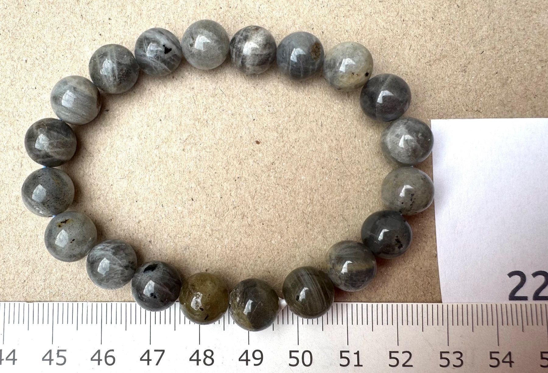 Armbänder & -reifen: Labradorit  Armband.   elast    TOP!!!  10mm   interessant – Neu und originalverpackt aus Leuggern von gemshow 6